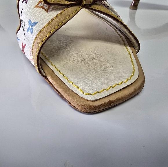 Louis Vuiitton Takashi X Murakami Multicolor mules 38 - Picture 5 of 12